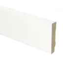 MDF plint recht 70x15 wit gefolied 