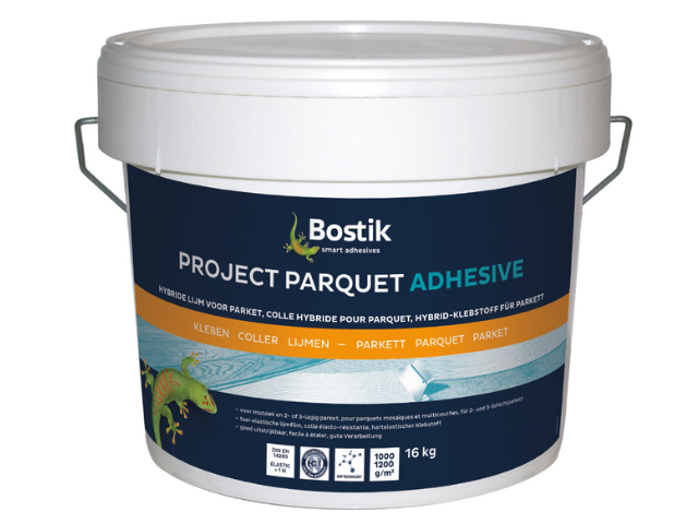 Bostik universele 1 component hybride MSpolymeer Parketlijm 16KG