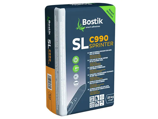 Bostik SL C990 Sprinter zeer sneldrogende egaline 25kg