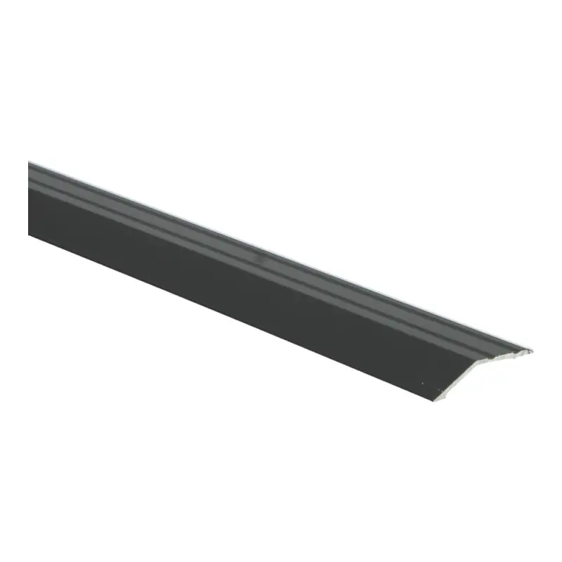 51204 Overgangsprof. zelfkl. 8 mm ALU zwart - 1m