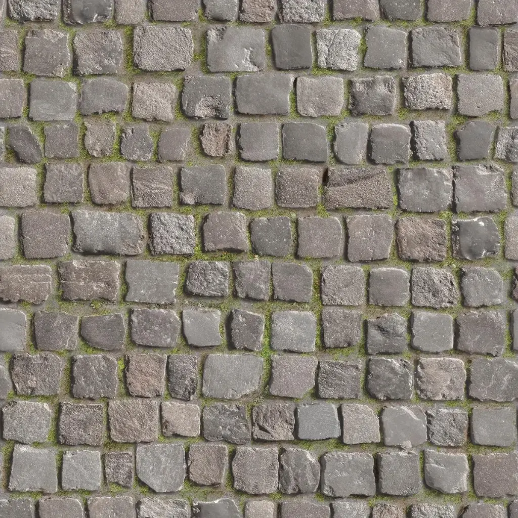 Vinyl op rol fantasy Moonlight Cobble 2,5mm 4m breed