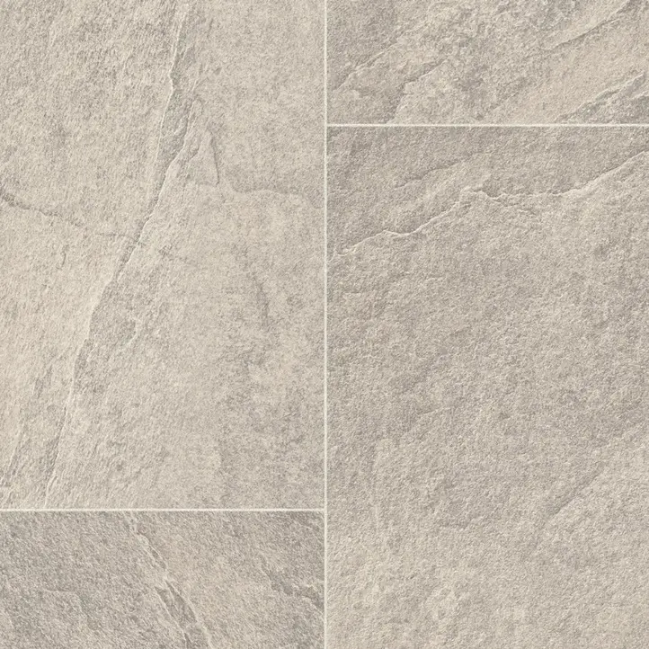 Vinyl op rol IVC tegellook Nerutex Cornwall Slate T09 2,8mm verschillende breedtes