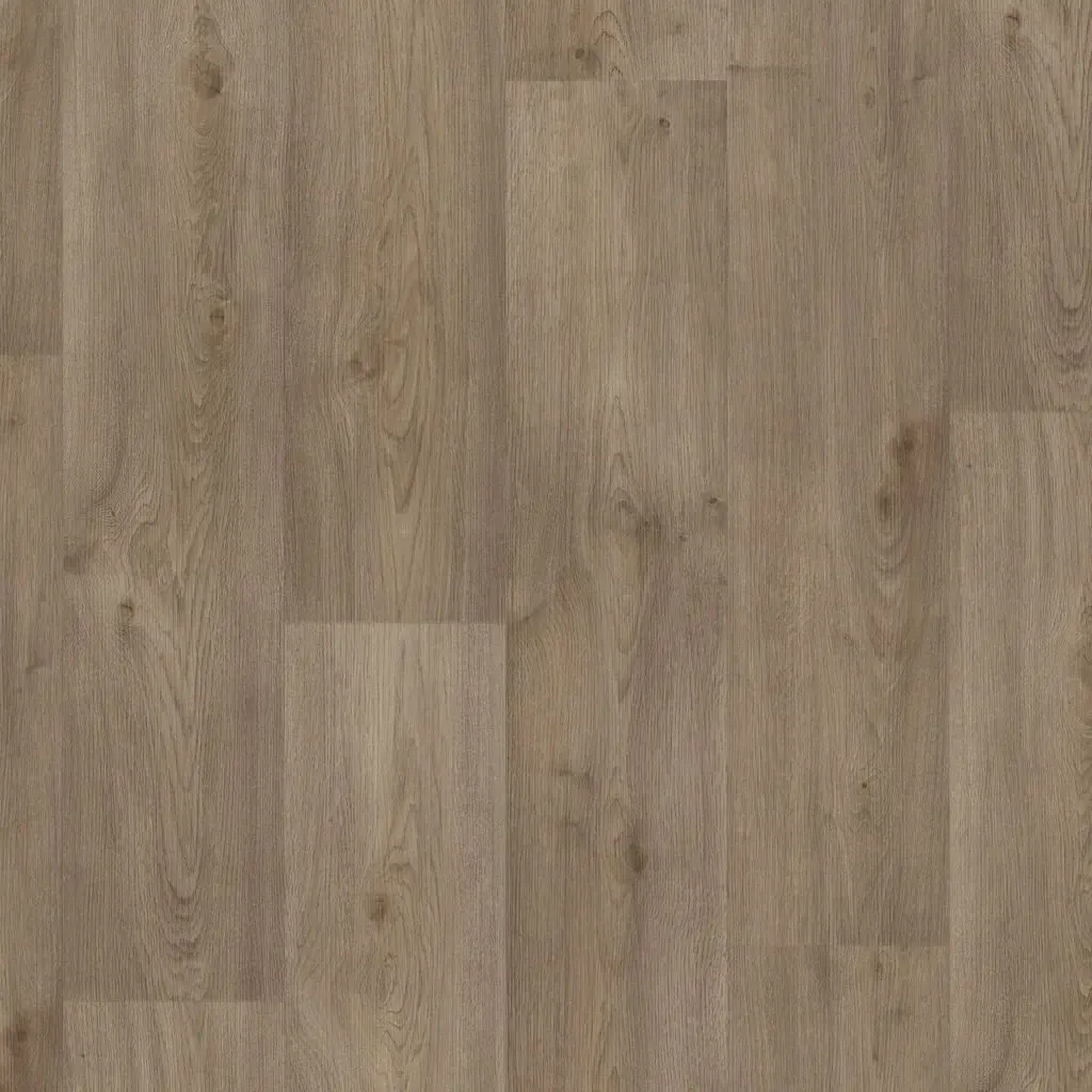 Vinyl op rol PrimoFloor houtlook Supreme Rustiek Eiken bruin 5802 2,7mm 4m breed