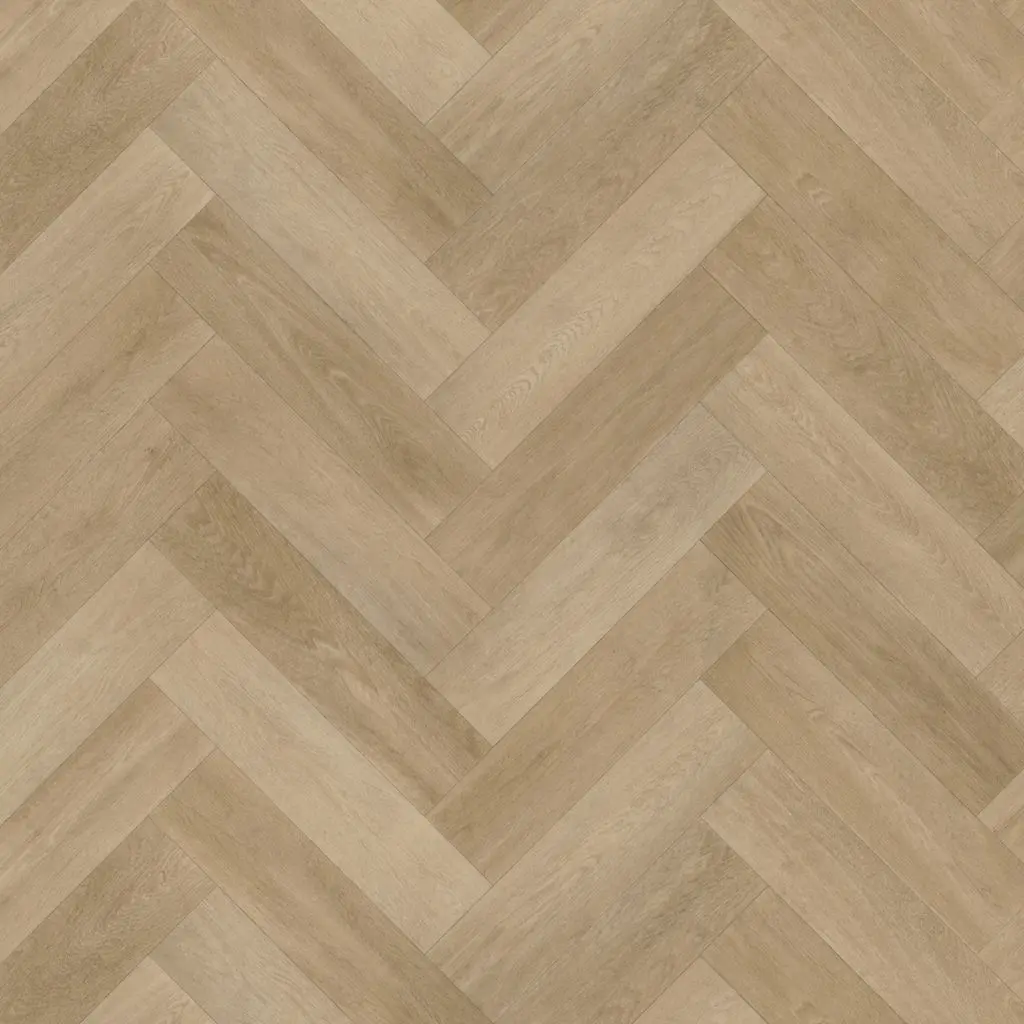 Vinyl op rol PrimoFloor visgraat Supreme Patagonia beige 5931 2,8mm 4m breed