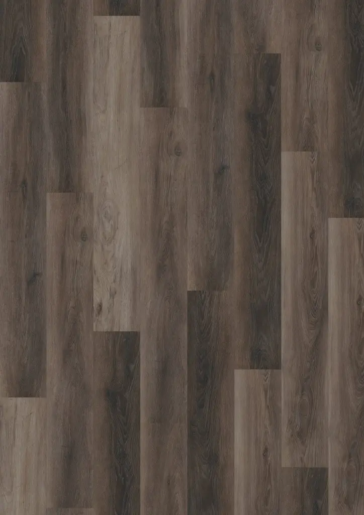 OneFlor Solid click 55 Walnut Dark Brown - 6mm - 2,18m² 