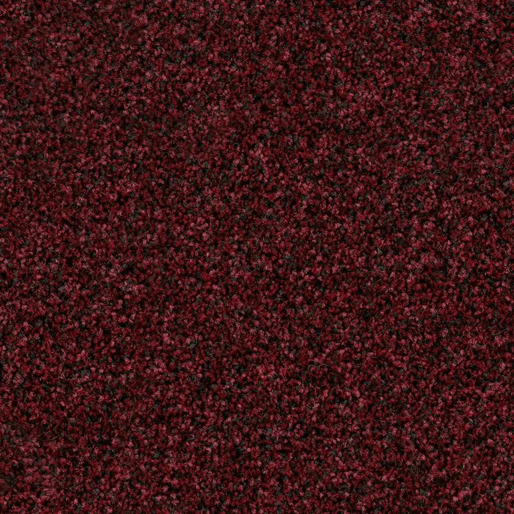 Maison Tapis tapijt Alaska kleur 1001 donkerrood 8mm 4m breed