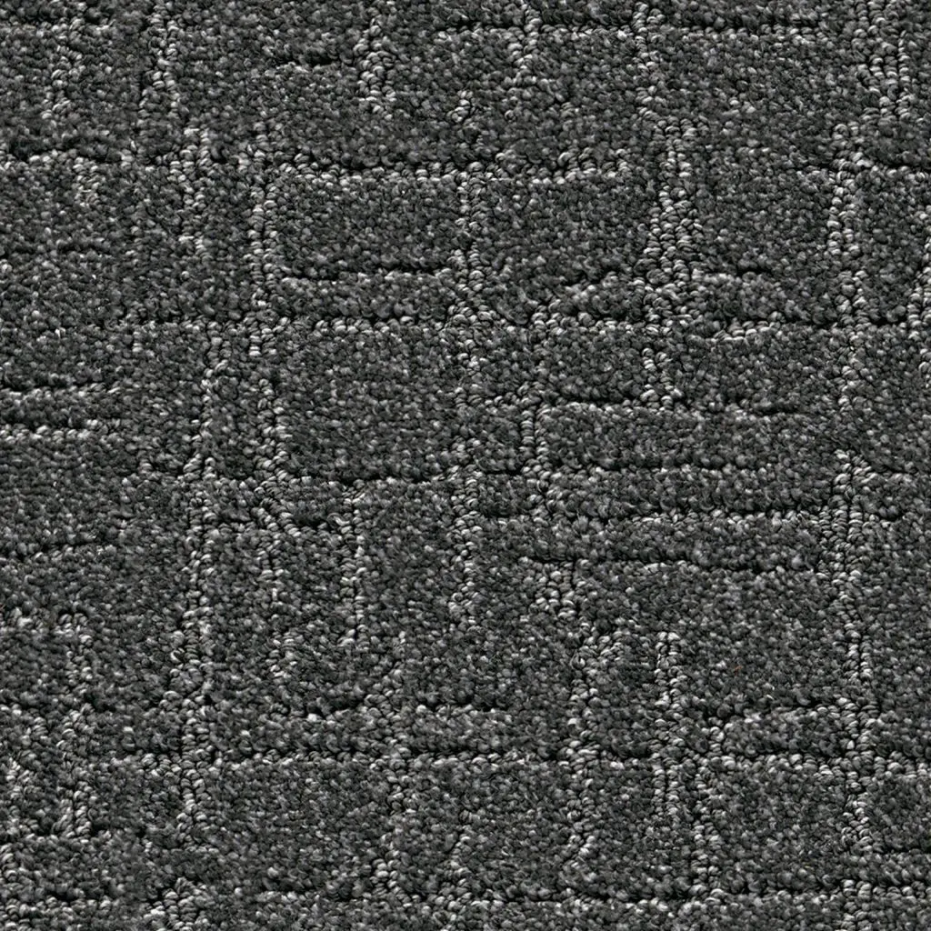 Maison Tapis tapijt Infinity Canvas kleur 0101 donkergrijs 10mm 4m breed
