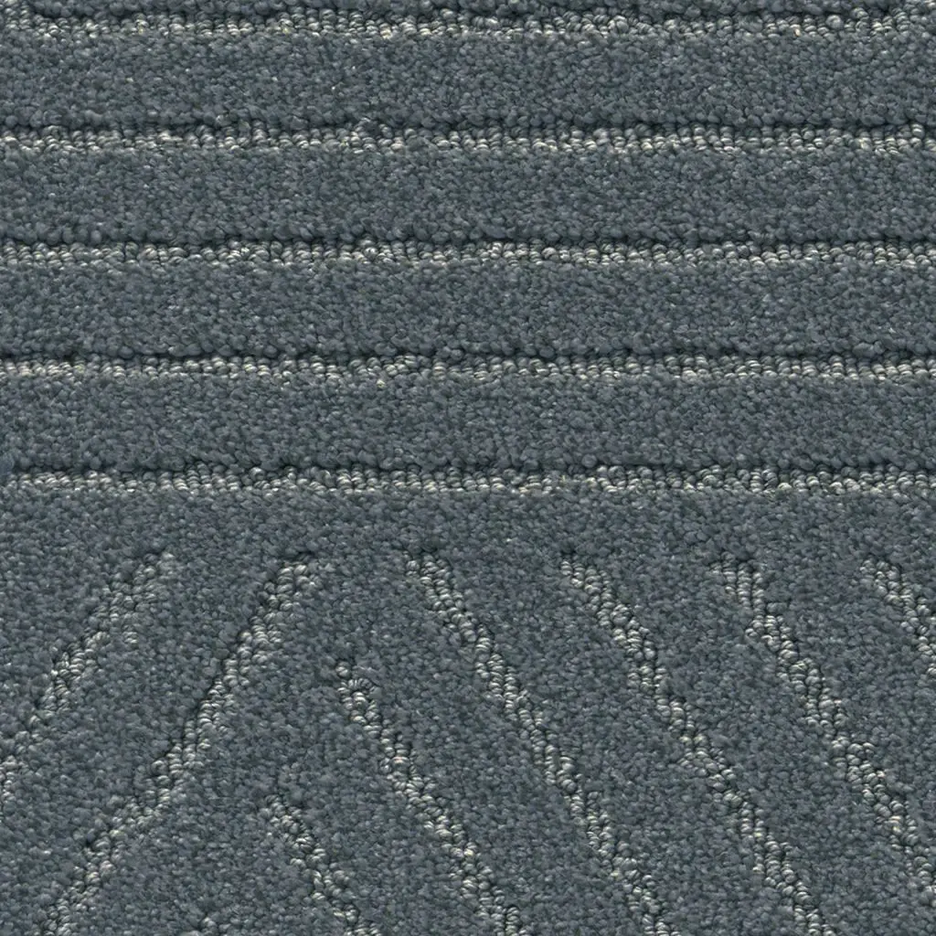 Maison Tapis tapijt Infinity Geometric kleur 0700 blauw 10mm 4m breed