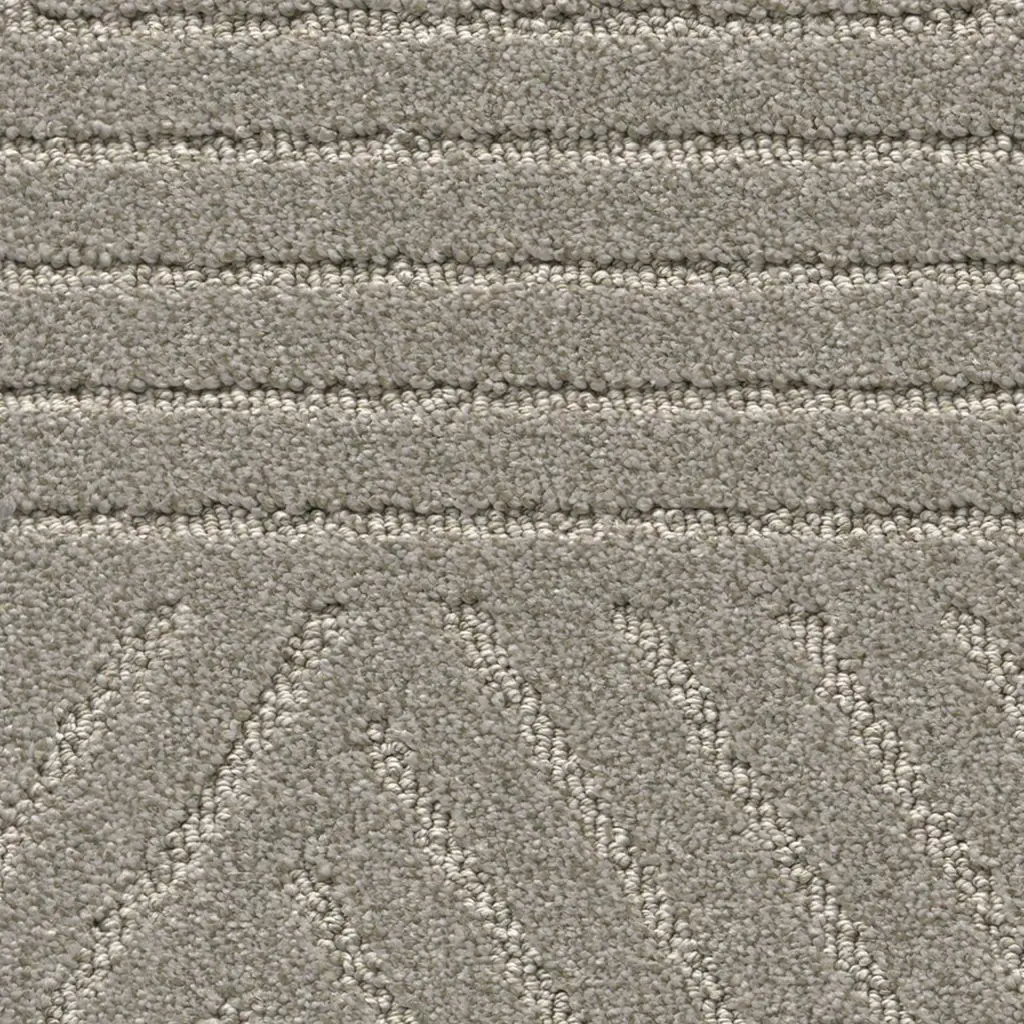 Maison Tapis tapijt Infinity Geometric kleur 0165 lichtgrijs 10mm 4m breed