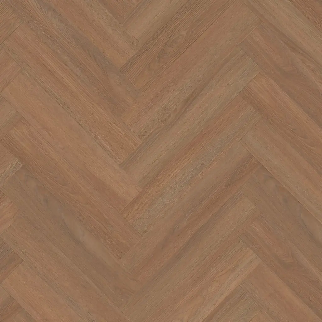 VivaFloors PVC lijmvariant Visgraat Bordeaux Eiken kleur 8550