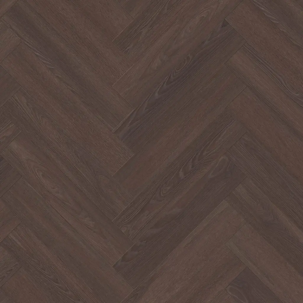 VivaFloors PVC lijmvariant Visgraat Bordeaux Eiken kleur 8560