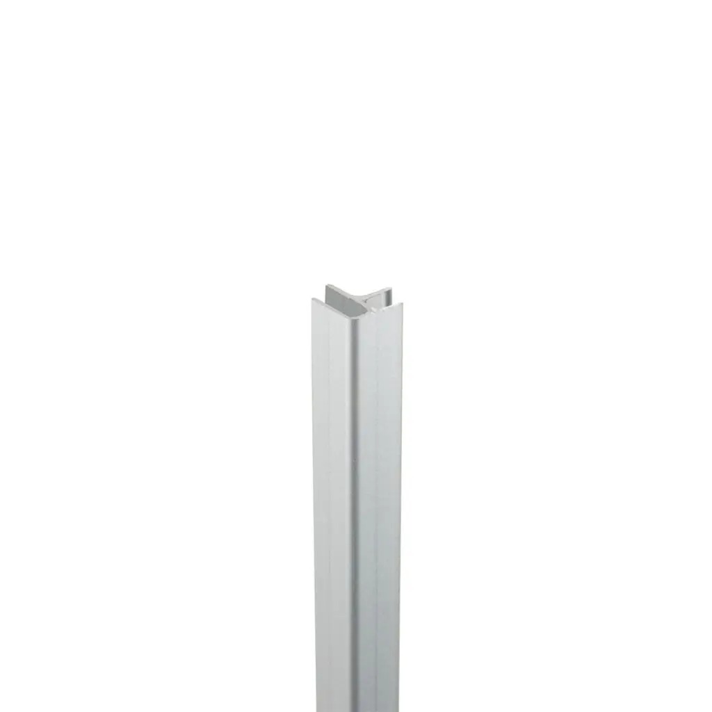 PrimoWall Binnen- en buitenhoekprofiel zilver PVC wand