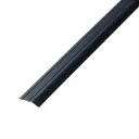 Overgangsprofiel universeel zelfklevend 4 tot 18mm kleur zwart 270cm