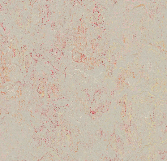Forbo marmoleum Marbled Splash kleur 3432 Fruit Punch 2,5mm 2m breed