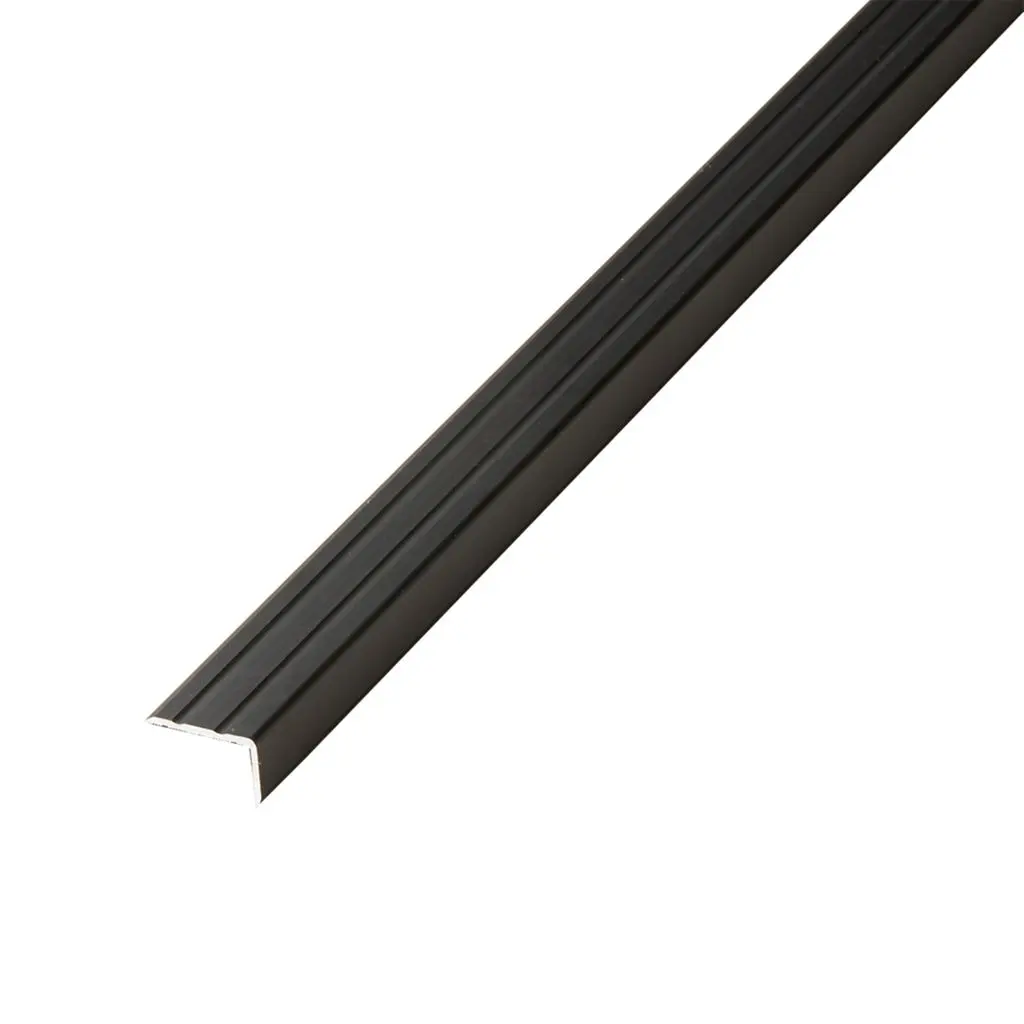 Co-Pro Profiel hoek zwart ALU 17x27mm kleef 2700mm