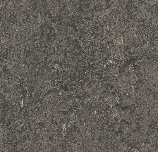 Forbo marmoleum Marbled Real kleur 3048 Graphite 2,5mm 2m breed