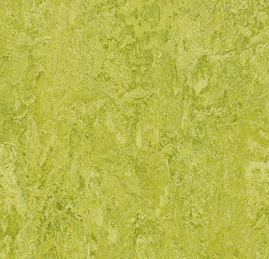 Forbo marmoleum Marbled Real kleur 3224 Chartreuse 2,5mm 2m breed