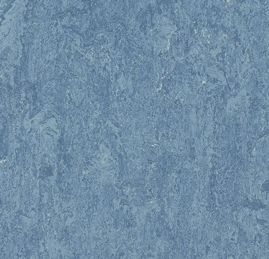 Forbo marmoleum Marbled Real kleur 3055 Fresco Blue 2,5mm 2m breed