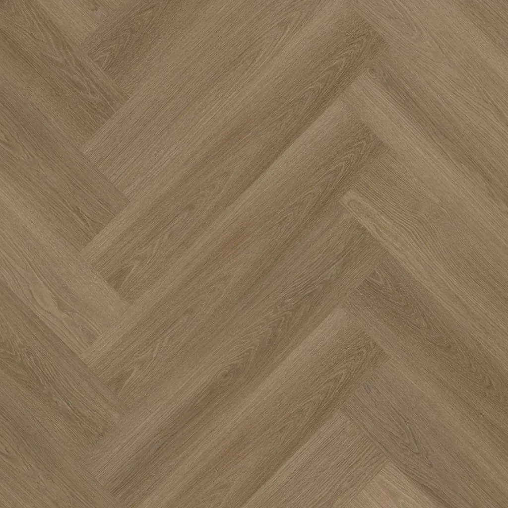 PrimoFloor Dryback Assisi Visgraat donkere eik V4micro-2,5mm-2,22m²