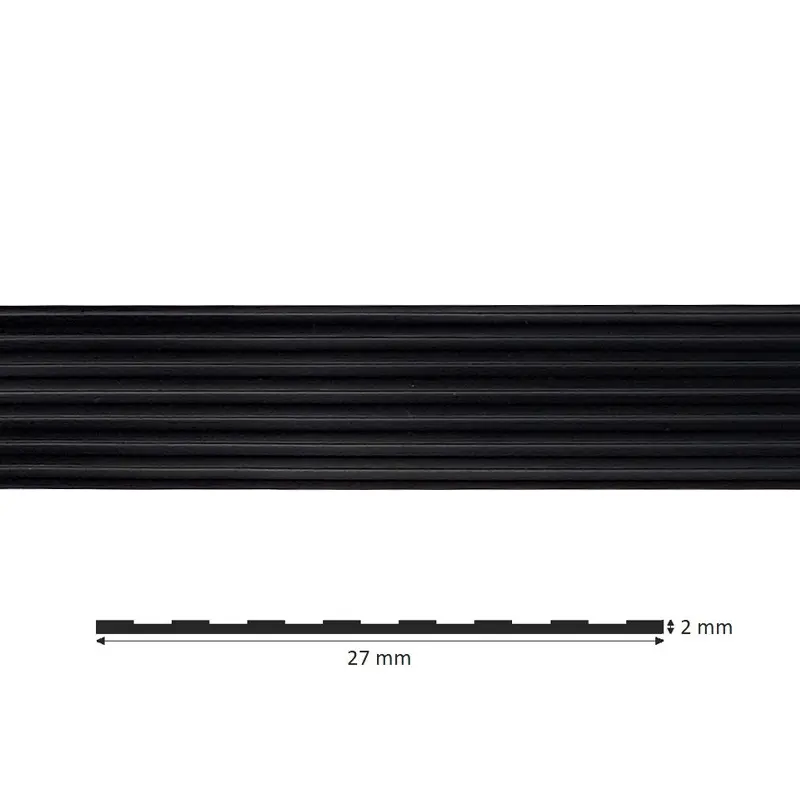 71226 Antislip strip zelfklevend zwart 2,7 cm (15m)