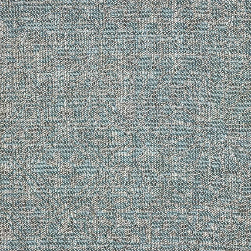 2tec2 geweven vinyl Tegel Alhambra Cyan - 4,6mm - 50x50cm