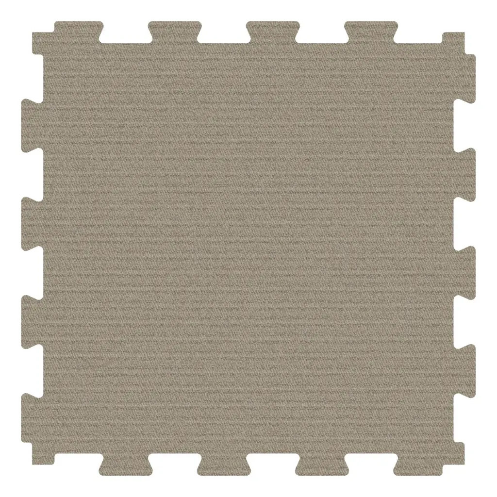 OneFlor geweven vinyl Looselay interlocking Loom+Lock - Melange Mid Beige