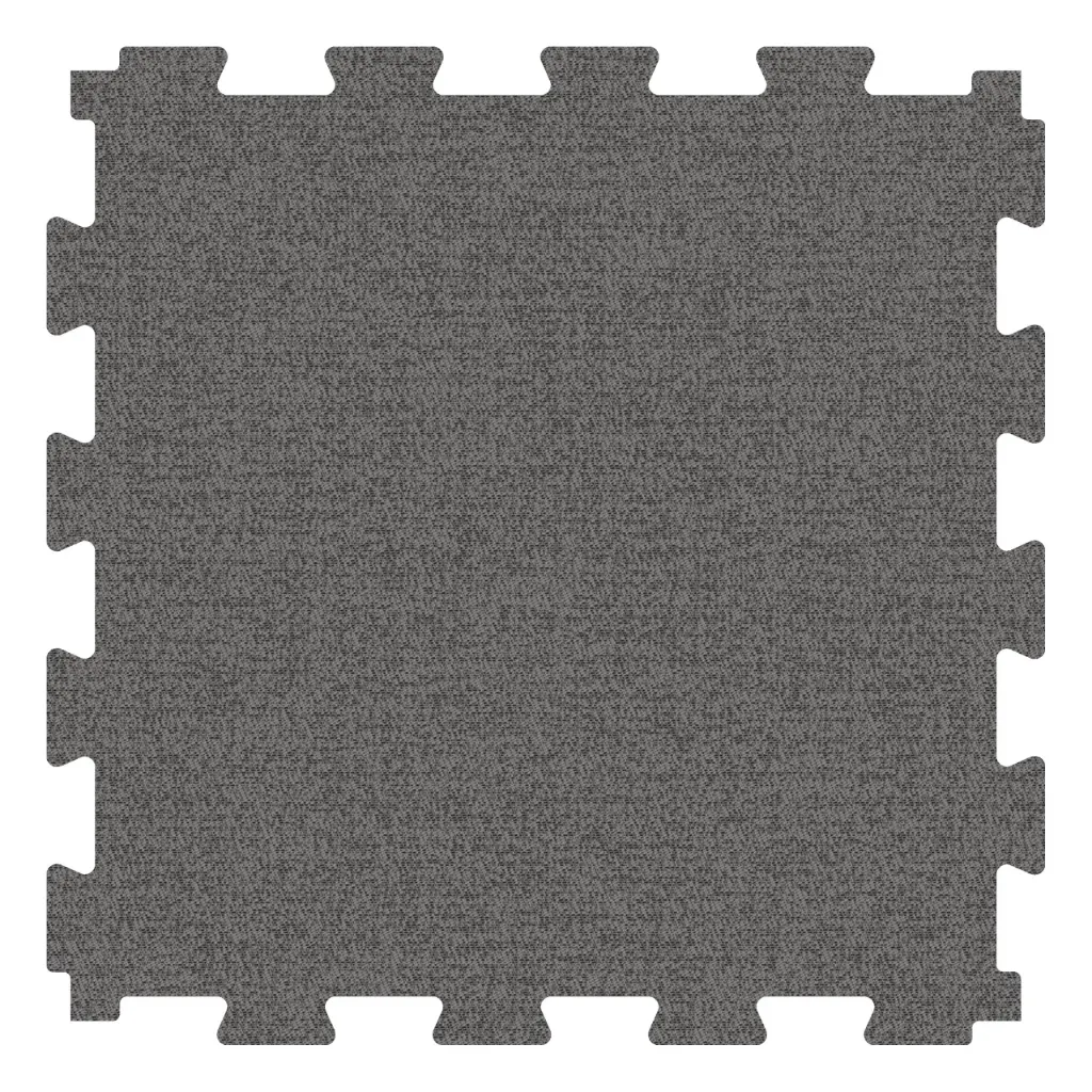 OneFlor geweven vinyl Looselay interlocking Loom+Lock - Melange Dark Grey