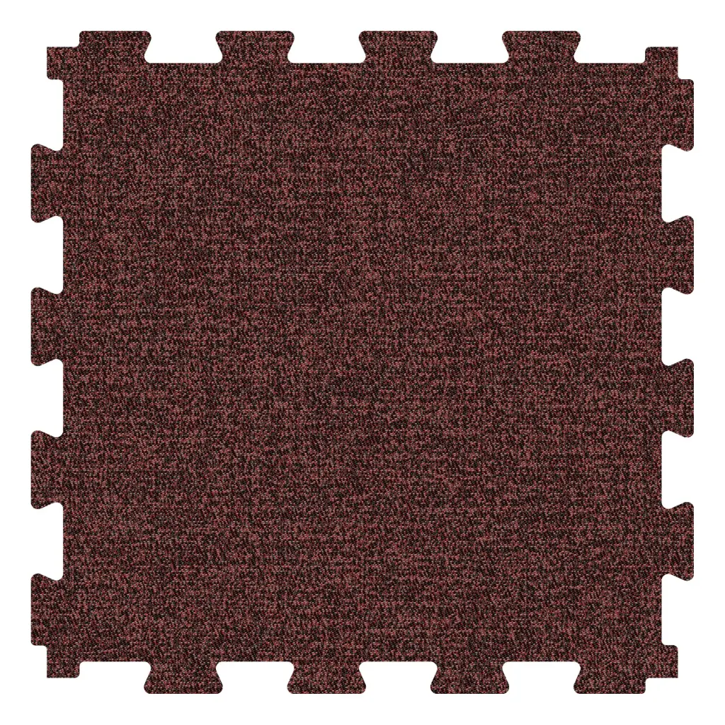 OneFlor geweven vinyl Looselay interlocking Loom+Lock - Melange Red