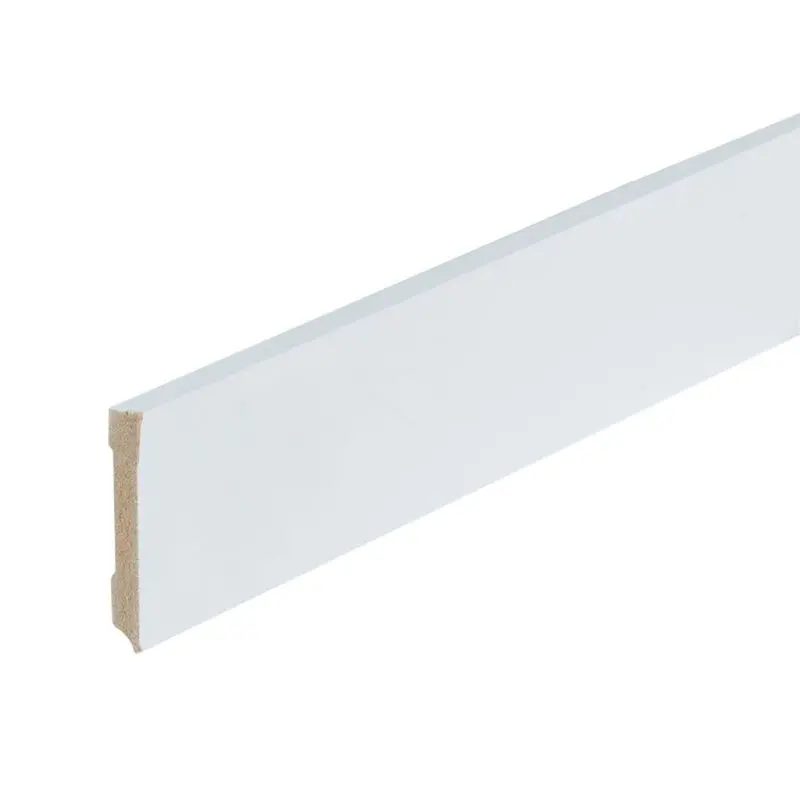 Plint amsterdam lak RAL 9010 9x120x2400mm