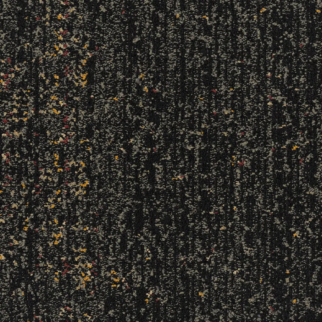 Interface - Tapijt tegel - Looselay - Step Aside - Ebony - 7,3mm/3,4mm - 50cm x 50cm