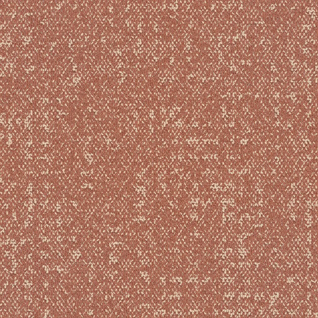 Interface - Tapijt tegel - Looselay - Step It Up - Terracotta - 6,5mm/3mm - 50cm x 50cm