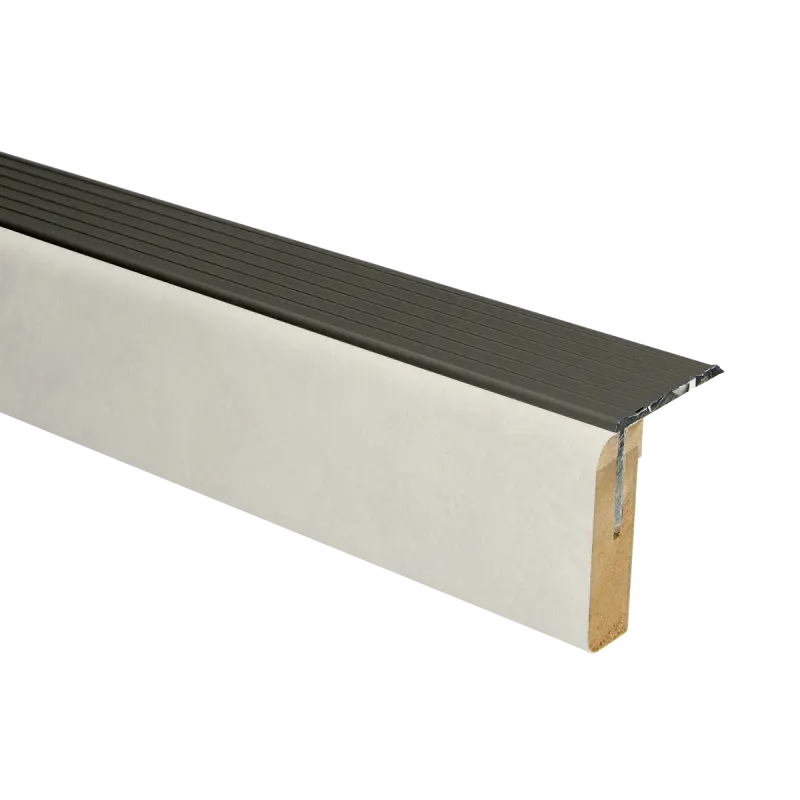 72944 PrimoStep - Uitlooptrede alu brons - Taxco leisteen - 136 x 5,7 cm