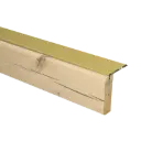 72978 PrimoStep - Uitlooptreden alu goud - Valencia blond eiken - 181 x 5,7 cm