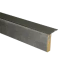 73141 PrimoStep - Uitlooptrede alu brons - Donker leisteen - 136 x 5,7 cm