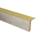 73175 PrimoStep - Uitlooptreden alu goud - Helder leisteen - 181 x 5,7 cm
