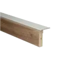 73600 PrimoStep - Uitlooptreden alu zilver - Halifax Eik Tabak - 90 x 5,7 cm