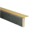 73777 PrimoStep - Uitlooptrede alu goud - Leisteen - 121 x 5,7 cm