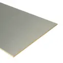 73977 PrimoStep - Dubbel Stootbord - Aluminium look - 90 x 40 cm