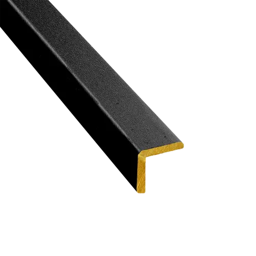 74011 PrimoStep - Hoeklat - Zwart - 2,2 x 2,2 cm