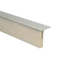 74051 PrimoStep - Uitlooptrede alu zilver - Bussoleno Eik Grijs - 90 x 5,7 cm