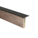 74103 PrimoStep - Uitlooptrede alu brons - Giaveno Warm Noten - 90 x 5,7 cm