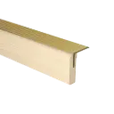 74143 PrimoStep - Uitlooptrede alu goud - Monticiano Eik Natuur - 90 x 5,7 cm