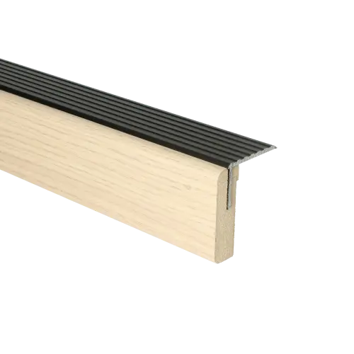 74147 PrimoStep - Uitlooptrede alu brons - Monticiano Eik Natuur - 90 x 5,7 cm
