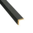 74253 PrimoStep - Hoeklat - Vesuvius Zwart Houtnerf - 2,2 x 2,2 cm