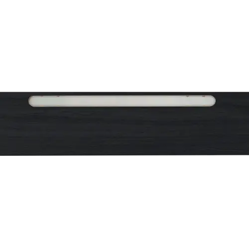 74254 PrimoStep - Onderlat met LED-voorbereiding - Vesuvius Zwart Houtnerf