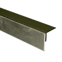 74302 PrimoStep - Uitlooptrede alu brons - LVT Beton antraciet - 100 x 5,7 cm