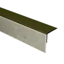 74326 PrimoStep - Uitlooptrede alu brons - LVT Donker Beton - 100 x 5,7 cm