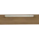 74344 PrimoStep - Onderlat met LED-voorbereiding - LVT Donker Eiken