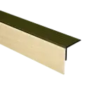 74374 PrimoStep - Uitlooptrede alu brons - LVT Grijs Eiken - 100 x 5,7 cm