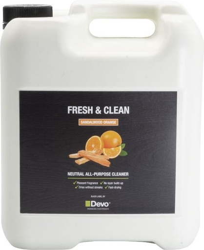 [DEVO40059] Fresh & Clean zeep 5 L - Sandalwood Orange